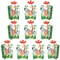 Big Dot of Happiness Jungle Party Animals - Table Decorations - Safari Zoo Animal Birthday Party or Baby Shower Fold and Flare Centerpieces - 10 Count